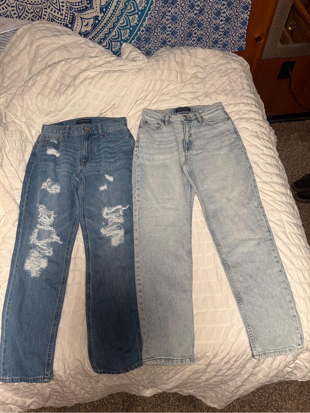 2pk Aeropostale mom jeans